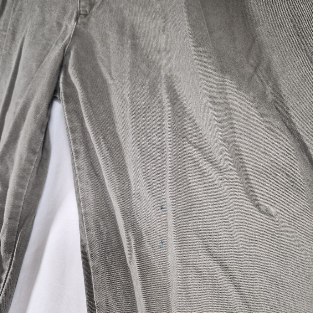 Vintage Polo Ralph Lauren Pleated Chino Pants Men's 38x30 Gray 100 Cotton - Picture 15 of 16